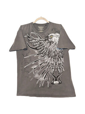 Y2K TNT Animal Planet Tribal Eagle t shirt